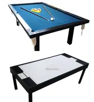 Comprar Mesa De Pool Semiprofesional + Mesa De Tejo + Accesorios