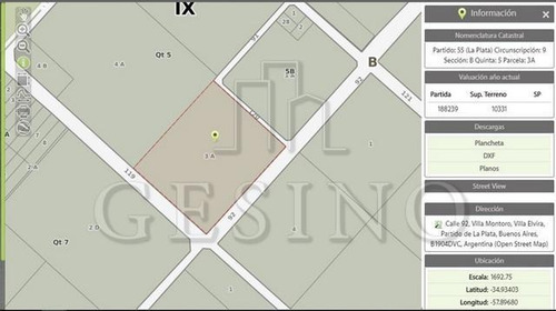Imagen 2 de 4 de Terreno - Villa Elvira
