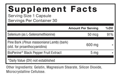 Force Factor Apoyo Sexual Vascular 30 Capsulas Sabor Sin Sabor