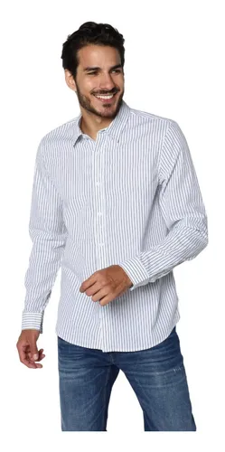 tinción botón Persuasivo Camisa Guess Hombre | MercadoLibre 📦