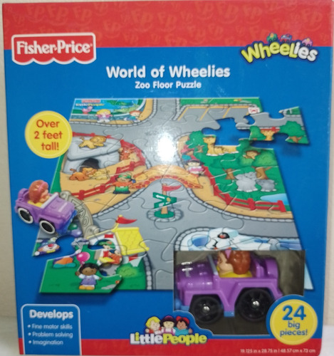 Fisher Price Little People World Of Wheelies Zo Rompecabezas