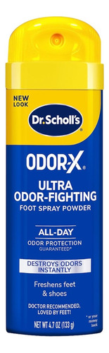 Talco Contra Olor Y Sudor De Pie Dr. Scholl's Odor-x 133g