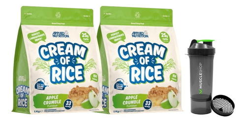 Pack Carbohidratos Rápida Absorción | Cream Of Rice 1 Kg C/u