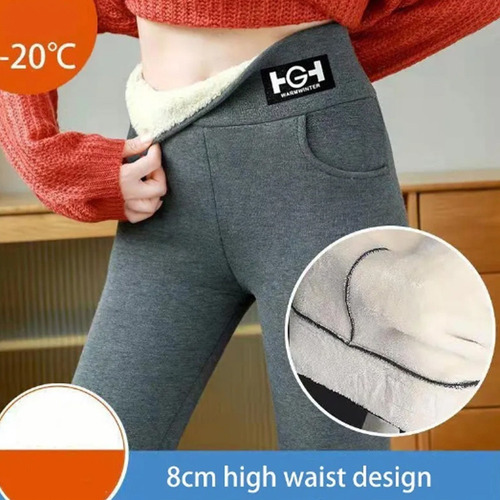 W Kit 2 Pantalones De Forro Polar Elástico Térmico Para