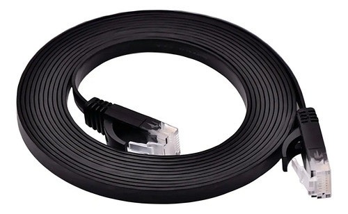 Cable de Red Plano Cat 6 J.H. Company 15m RJ45 Ethernet Interior/Exterior