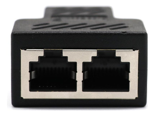 Adaptador Divisor De Plugue Rj45 De Rede Ethernet De 1 Para