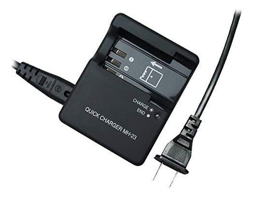 Cargador De Batería De Cámara Compatible Nikon Mh 23 ...