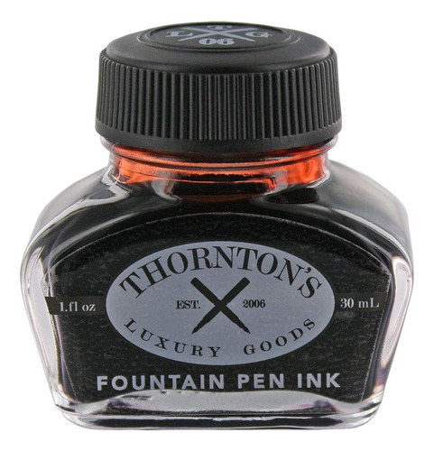 Premium Fountain Pen Ink Bottle 30ml Oxblood | Smooth E...