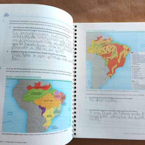 Livro Ciências Humanas E Sociais Aplicadas Primeira Série Formação Geral Básica Livro 1 Ensino Médio Geografia História 3a Ed. 2023 Mackenzie (Usado)