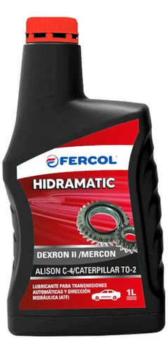 Aceite Fercol Hidráulico Atf Hidramatic 1 Litro