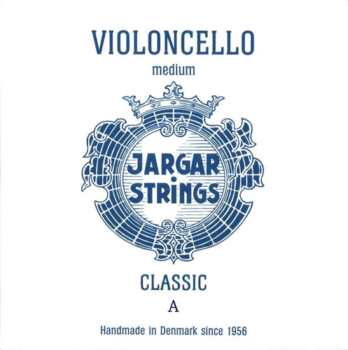 Corda De Violoncelo Cello Jargar Classic Média 1ª La A 4/4