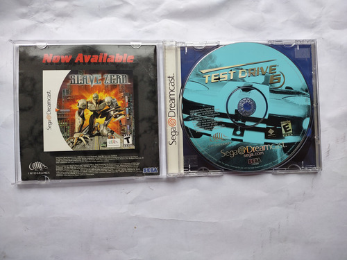 Test Drive 6 Para Sega Dreamcast, Portada Y Contra Impresa (Usado)