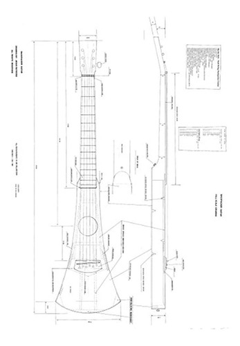 Planos A Escala Completa Para Hacer La Guitarra Martin Backp