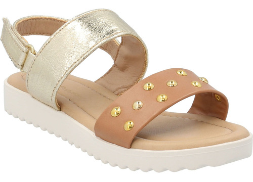 Sandalia Hush Puppies Lanai Gold Para Niña