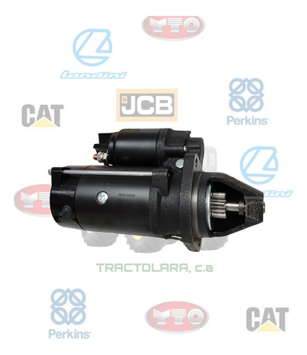 Motor De Arranque 12v Para Tractor John Deere 5210