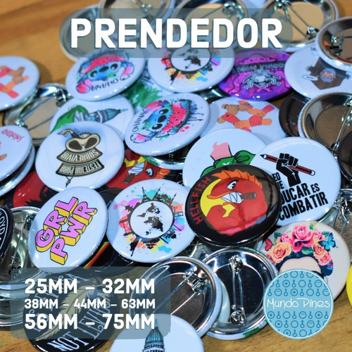 40 Pines Prendedores Souvenirs Diseños Personalizados 32mm No Aplica Personalizado