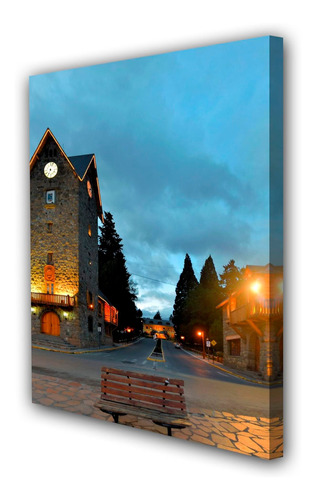 Cuadro Canvas Ciudad Centro Civico Bariloche M3