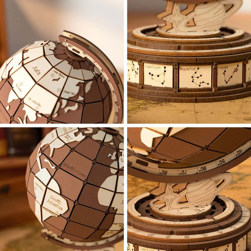 Puzzle 3d Global Wonders Globo Terráqueo - Rolife