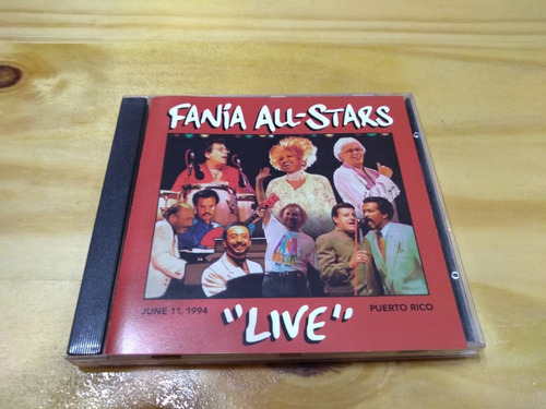 Imagen 1 de 3 de Live - Fania All-stars - Bmg, 1995 - Cd - U