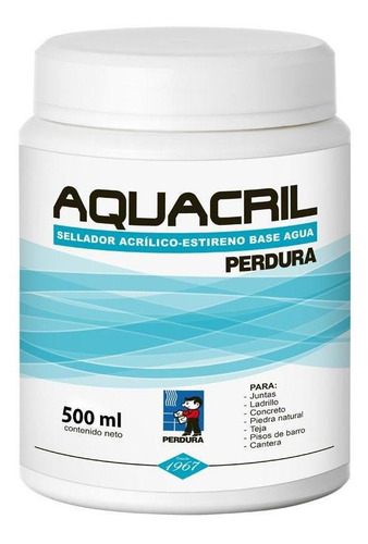 Sellador Acrilico Estireno Base Agua 0.5 Litros