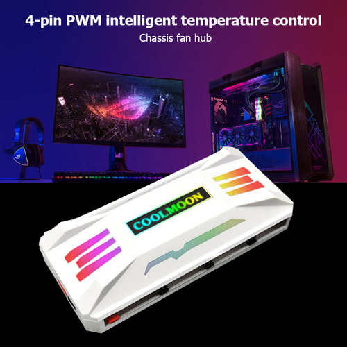 Controlador Rgb Pwm De 4 Pines, 5 V, 3 Pines, Ventilador Arg
