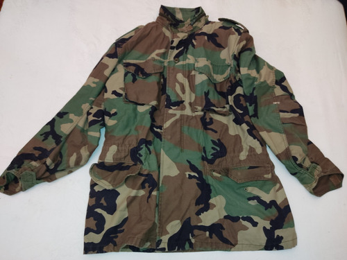 Campera Militar M65 Camuflada Selva 