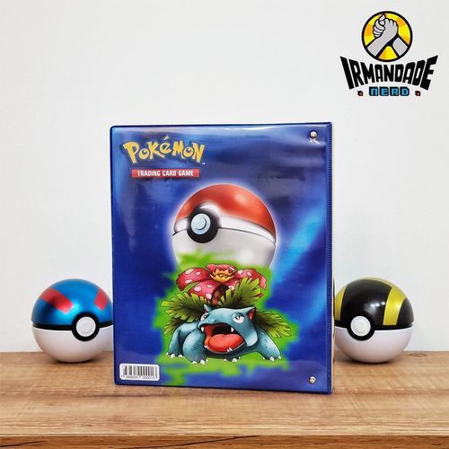 Imagem 4 de 7 de Pasta Tipo Fichário Pokémon + 30 Folhas Yes + 9 Cards