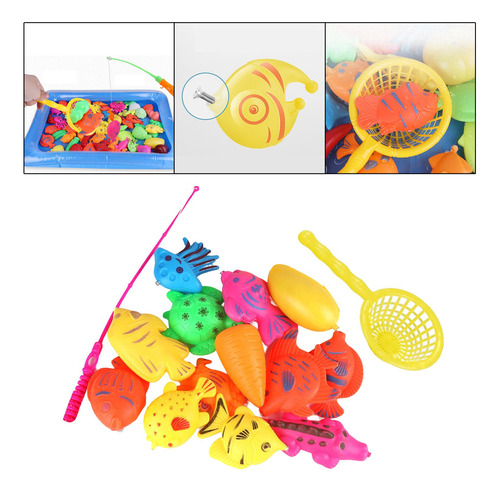 Juego De Pesca Con Caña De Pescar Para Favores De Fiesta De