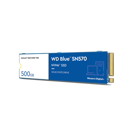 Western Digital 500GB WD Blue SN570 NVMe SSD Gen3 x4 PCIe M.2 2280 WDS500G3B0C