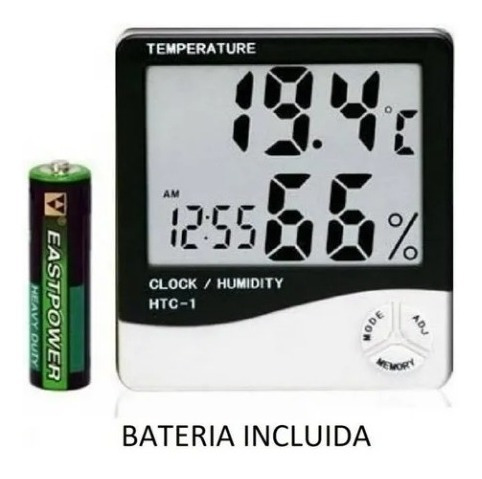 Imagen 2 de 3 de Termohigrometro Digital Con Sonda Htc-2