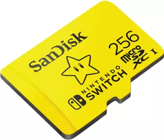 Sandisk Memoria Micro Sd 256gb 4k Nintendo Switch Original