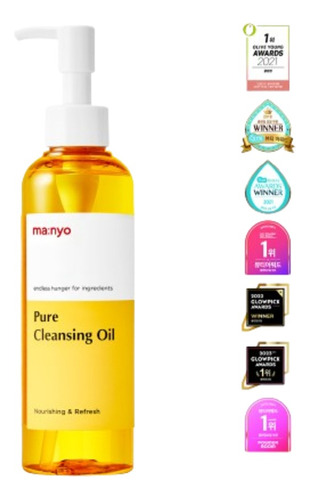 Limpiador Facial Coreano Con Aceite De Argan, Manyo 200ml