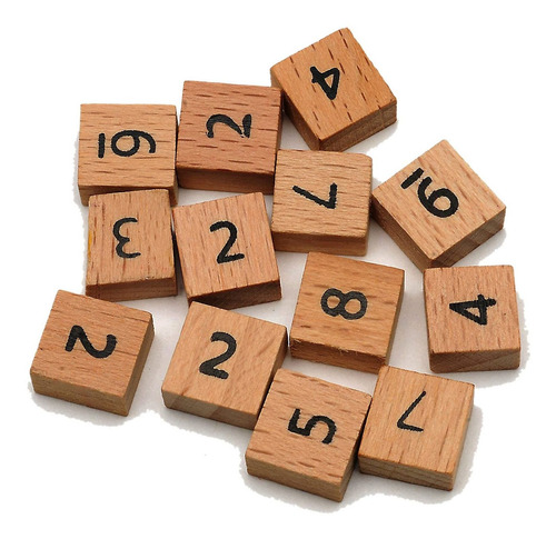 We Games Tablero De Madera Para Sudoku Con Ranuras De Alm...