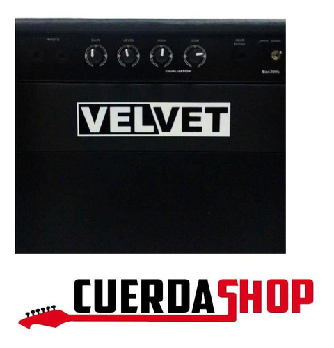 Amplificador Para Bajo De 30w Velvet Bax300
