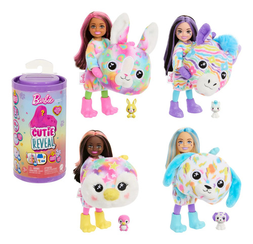 Muñeca Barbie Chelsea Color Reveal Sorpresa Original Mattel