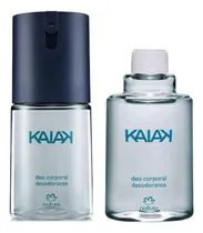 Comprar Kaiak Tradicional Masculino Deo Corporal Desodorante Spray + Kaiak Tradicional Masculino Desodorante Em Refil 100ml Kit 2 Unidades