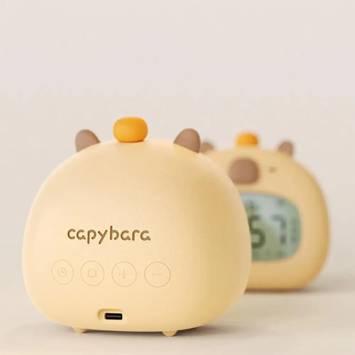 Despertador De Cabecera Para Niños, Despertador Led Capybara