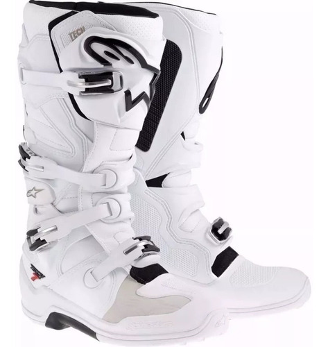 Botas Alpinestars Tech 7 Motocross Blanca Gaerne Atv Rider