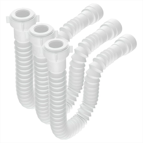 Sifao Sanfonado Flexivel Astra Branco Universal (5 Unid) Pvc