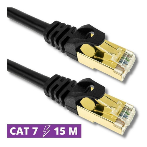 Cable de red Premium Patch cord cat 7 15 metros 10 Gbps Premium MTS-PATCH71500 AMITOSAI