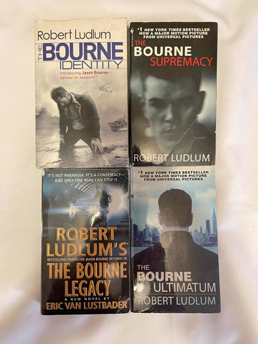 Saga Bourne Robert Ludlum En Inglés