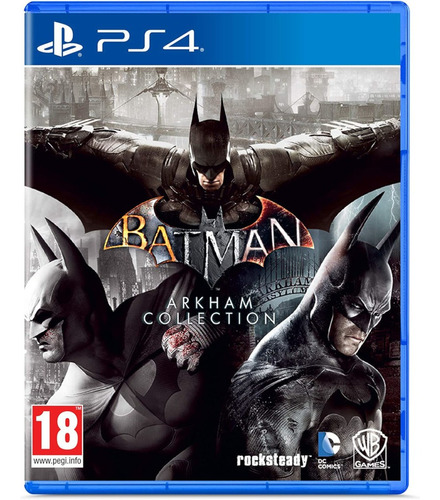 Imagen 1 de 4 de Batman Arkham Collection  3 Games Para Playstation 4