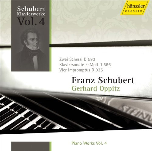 Obras Para Piano De Schubert//oppitz En 4 Cd