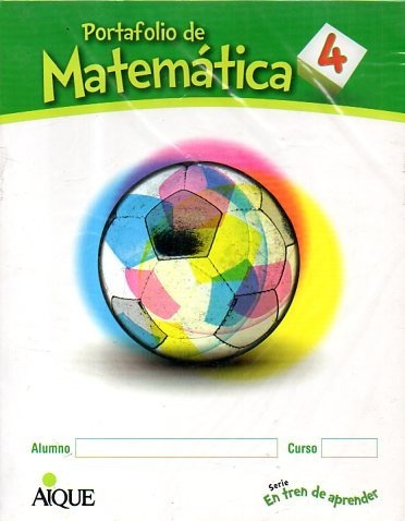 Portafolio De Matematica 4-editorial Aique-libreria Merlin