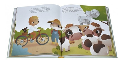 Imagen 2 de 5 de Libro 10 Cuentos Fabulosos Infantiles De La Granja Animales