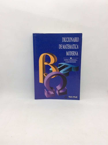 Diccionario De Matemática Moderna - Darío Maravall