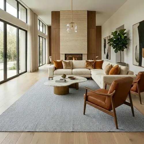 Tapete Sisal 250x300 Coleção Caribe Luxo Cores Neutras Sala Comprimento 3 M Cor Cinza Caribe Largura 2.5 M
