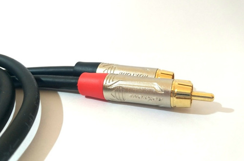 Imagen 4 de 7 de Cables Rca-rca Interconexión Audiopipe-roxtone 50cm