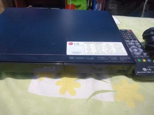 Reproductor Blu Ray LG Modelo Bp125 Dvd Usb Hdmi (Usado)