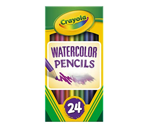 Crayola Lápices De Colores De Acuarela De 24 Quilates, Alte